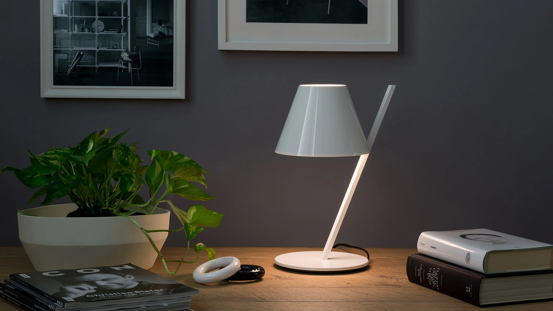 Lampa stołowa LA PETITE biały - Image 2