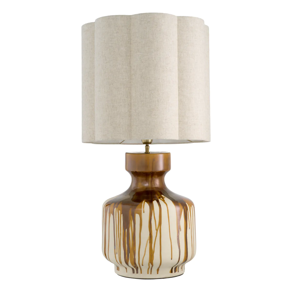 Lampa stołowa LORENA brązowy - Image 3