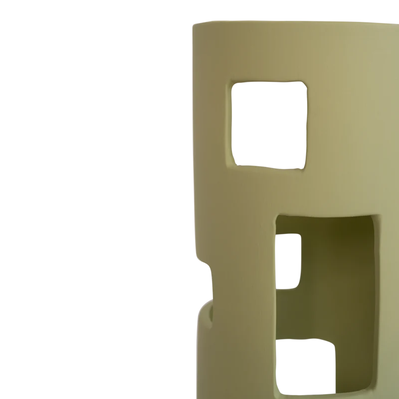 Lampa stołowa LUDICO zielona ceramika - Image 4