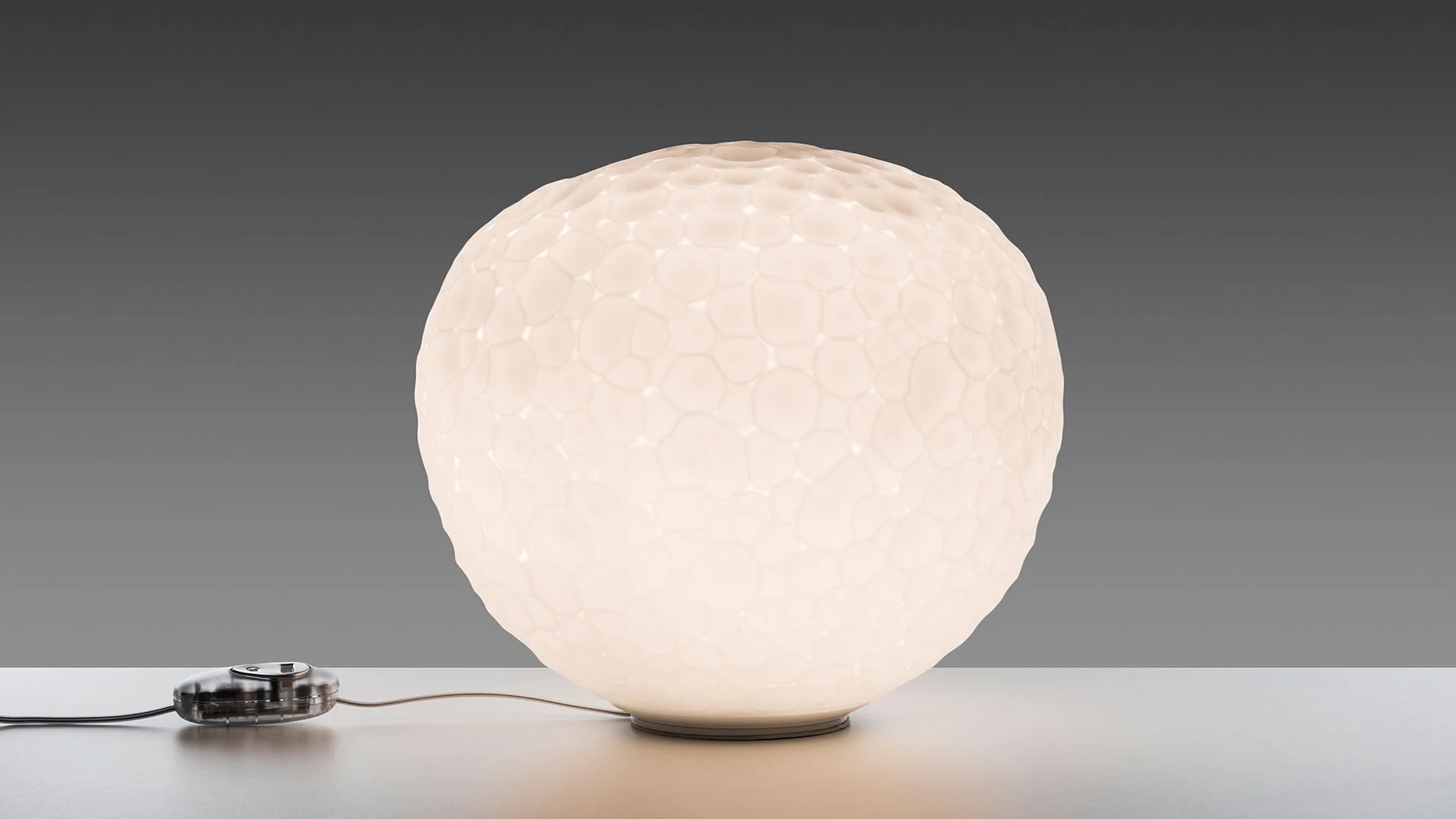 Lampa stołowa METEORITE biały - Image 8