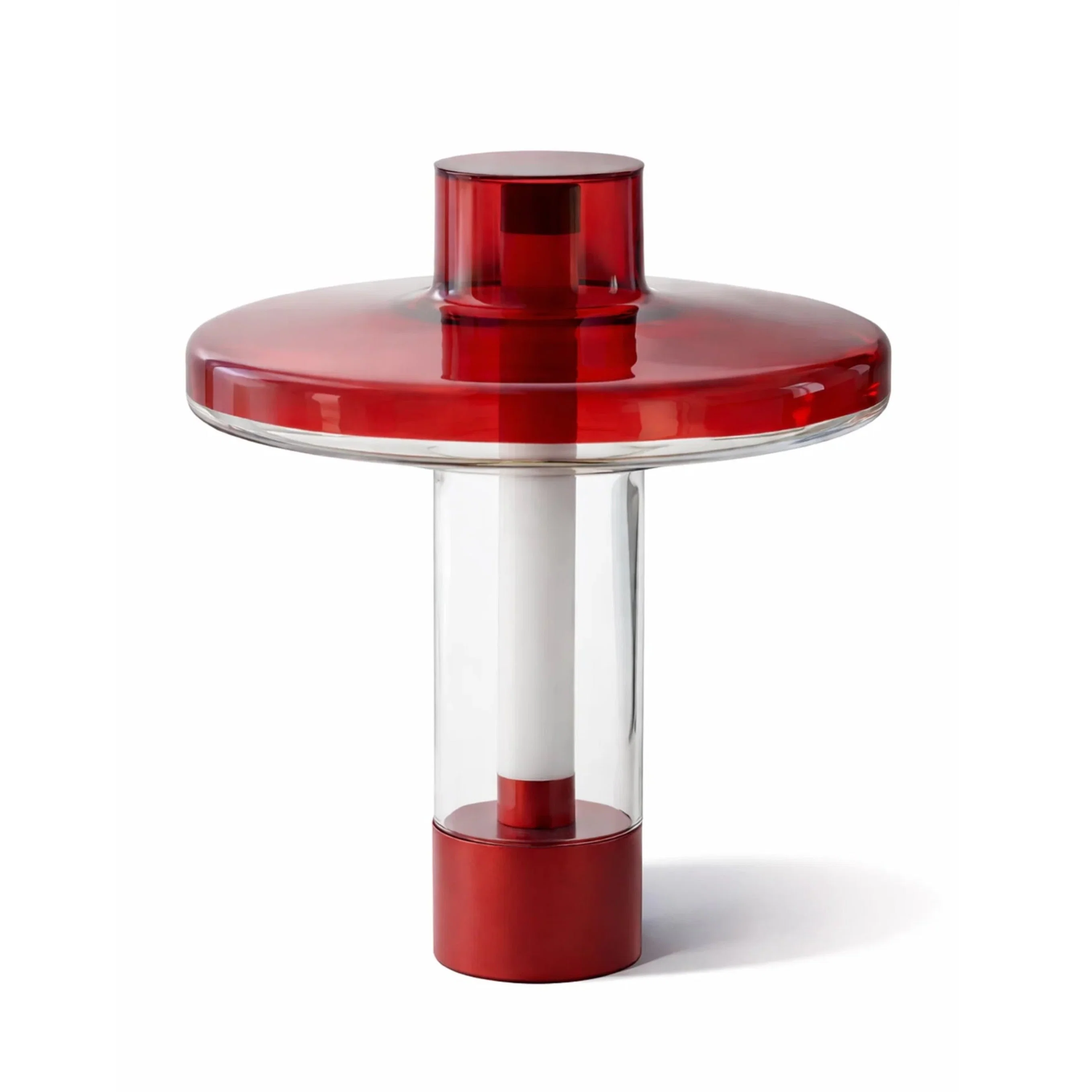 Lampa stołowa NEVO czerwony