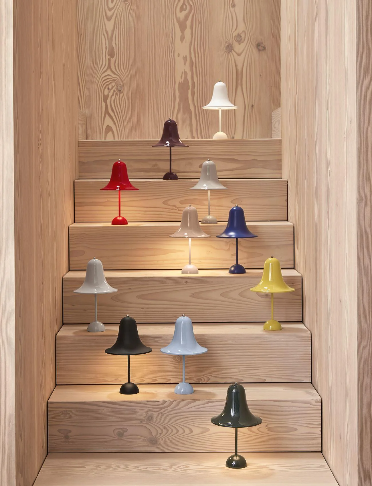 Lampa stołowa przenośna PANTOP burgund - Image 4