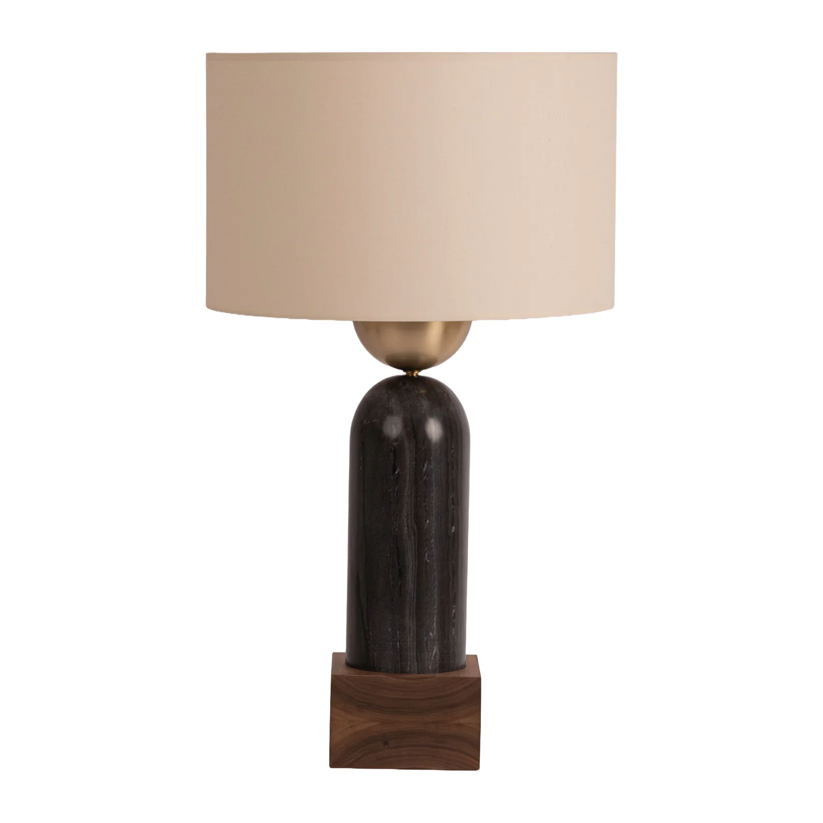 Lampa stołowa PEONA KELO czarny marmur