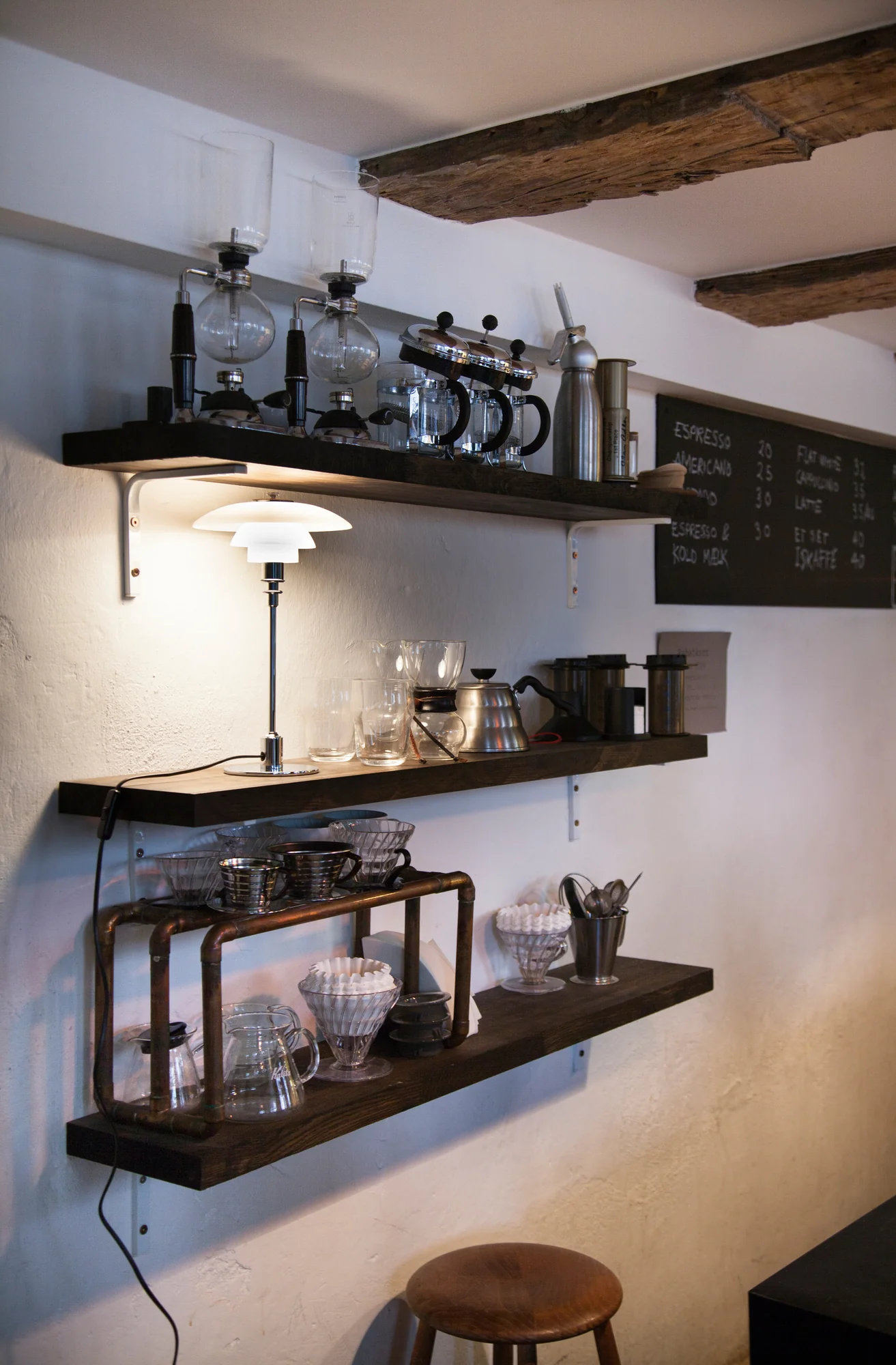 Lampa stołowa PH 2/1 biały z czarną podstawą - Image 3