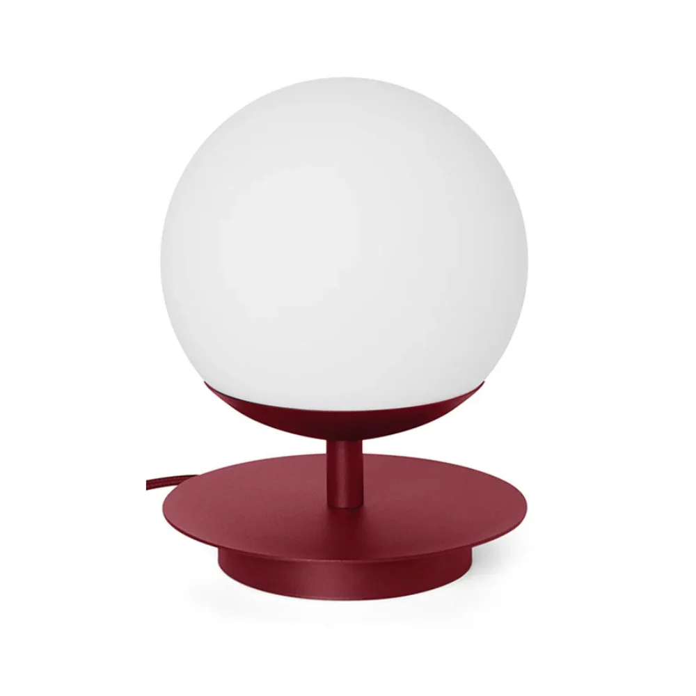Lampa stołowa PLAAT burgundowy