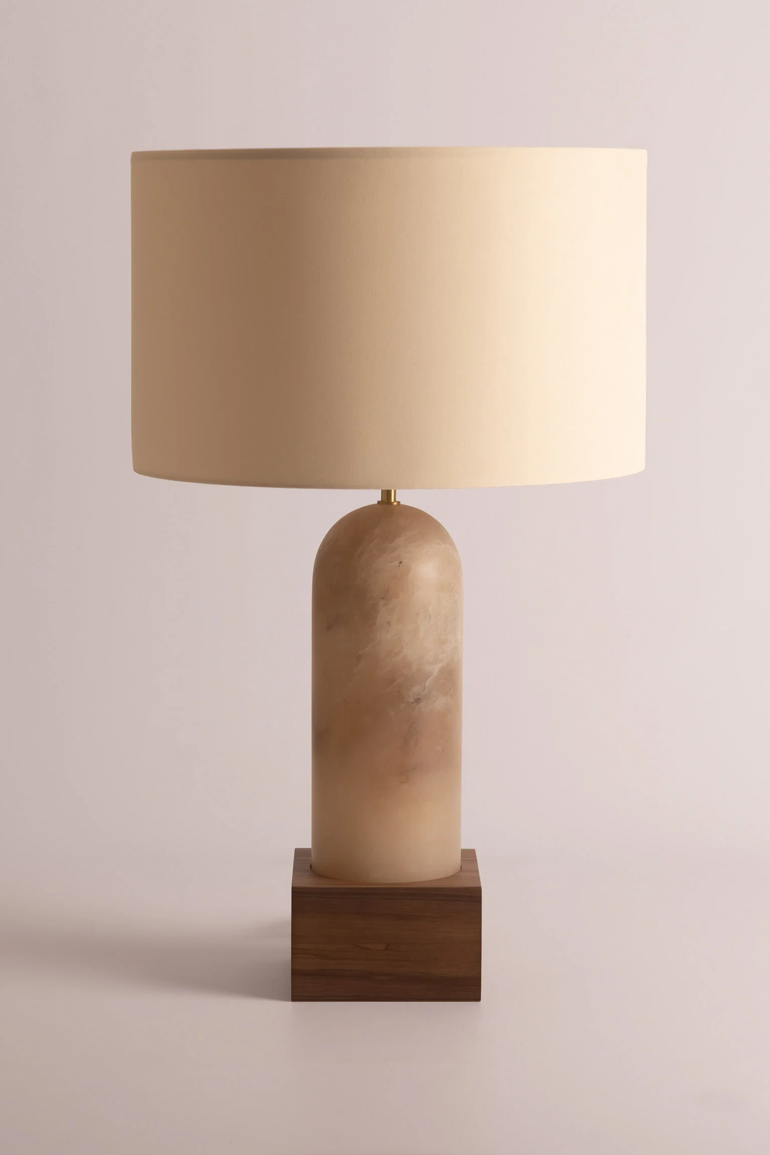Lampa stołowa PURA KELO ciemny beżowy alabaster - Image 4