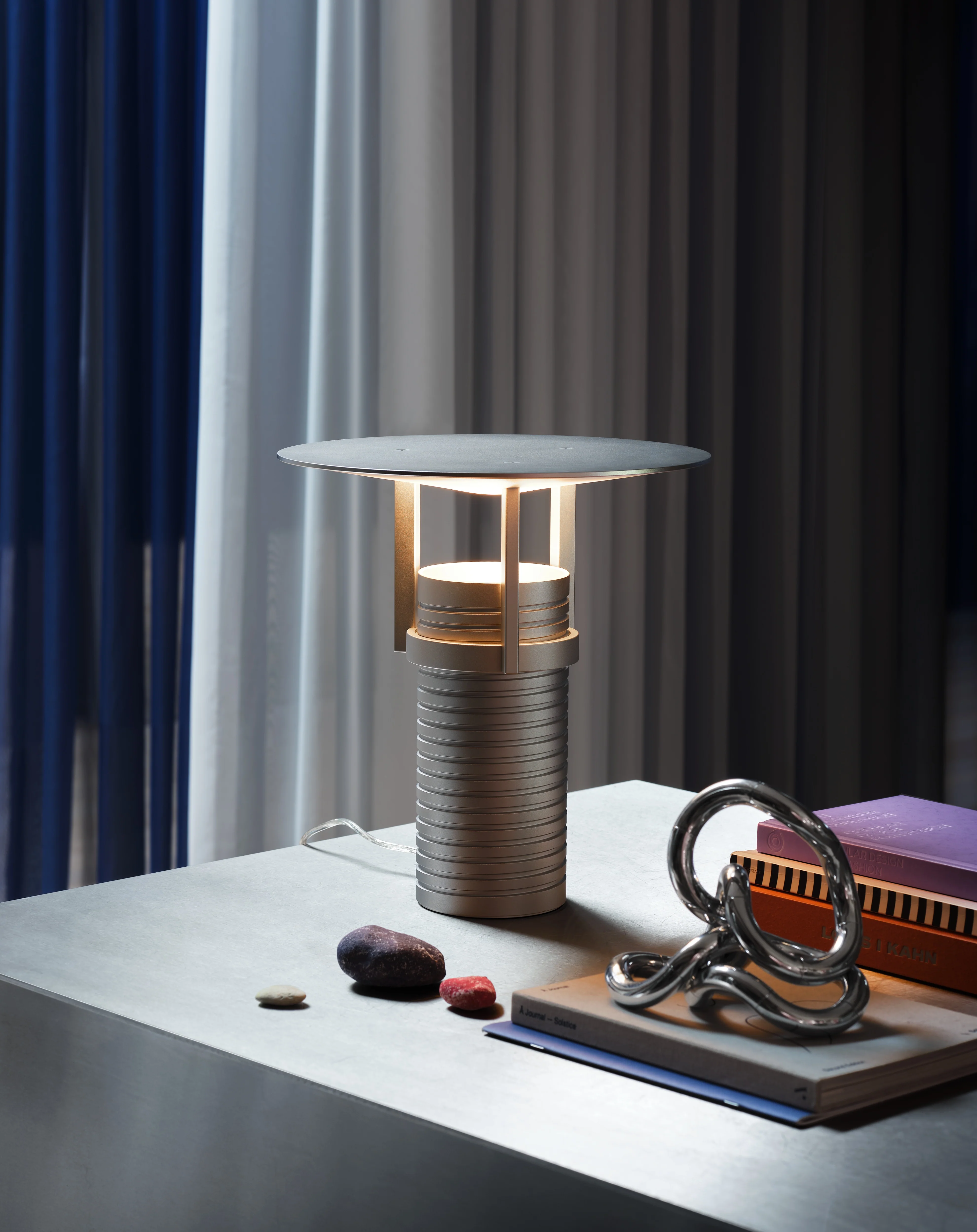Lampa stołowa SET aluminium - Image 2