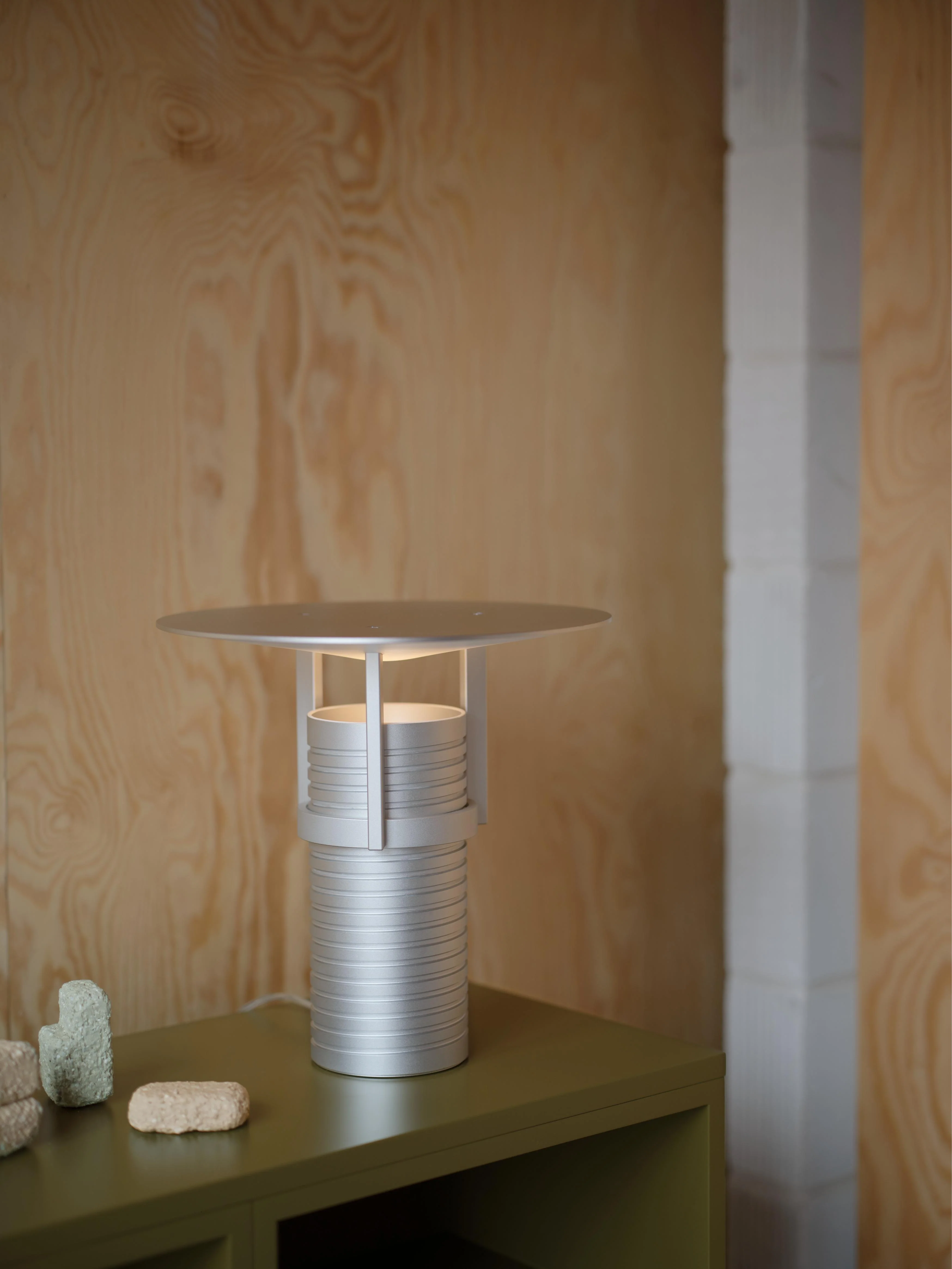 Lampa stołowa SET aluminium - Image 4