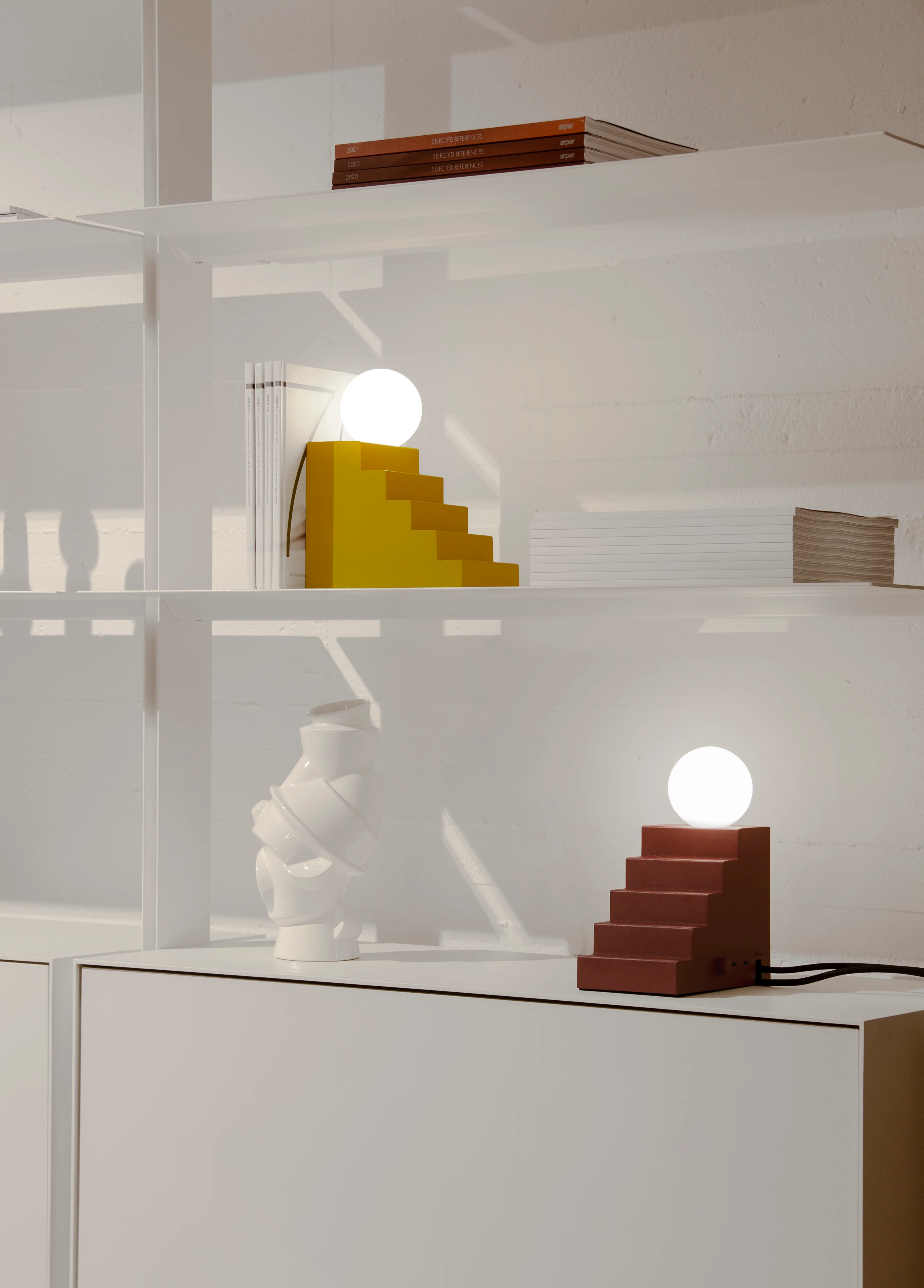 Lampa stołowa STAIR czerwony - Image 6