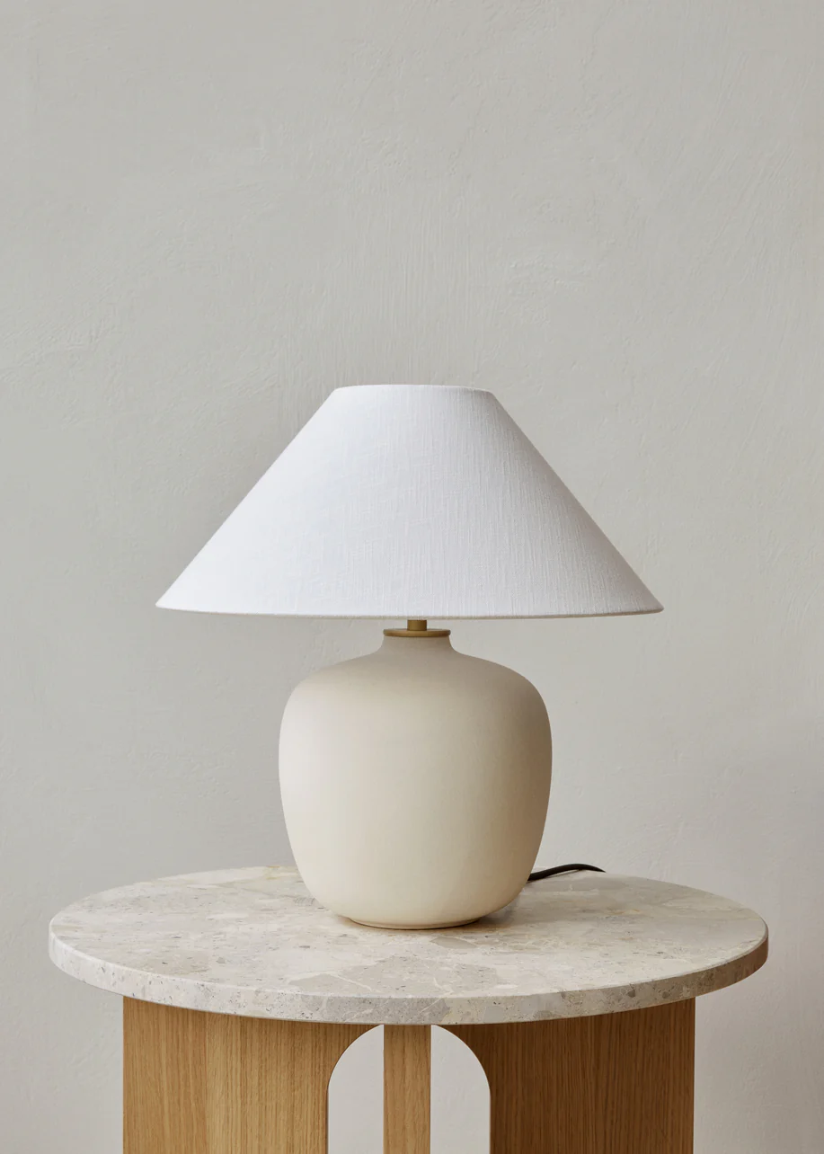 Lampa stołowa TORSO biała ceramika - Image 10