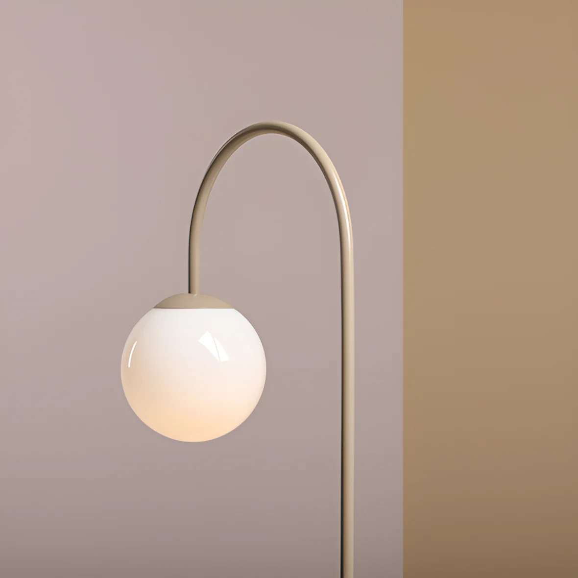 Lampa stołowa UNA beżowy - Image 5