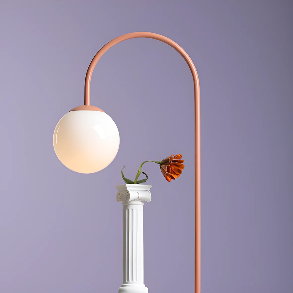 Lampa stołowa UNA koralowy - Image 6