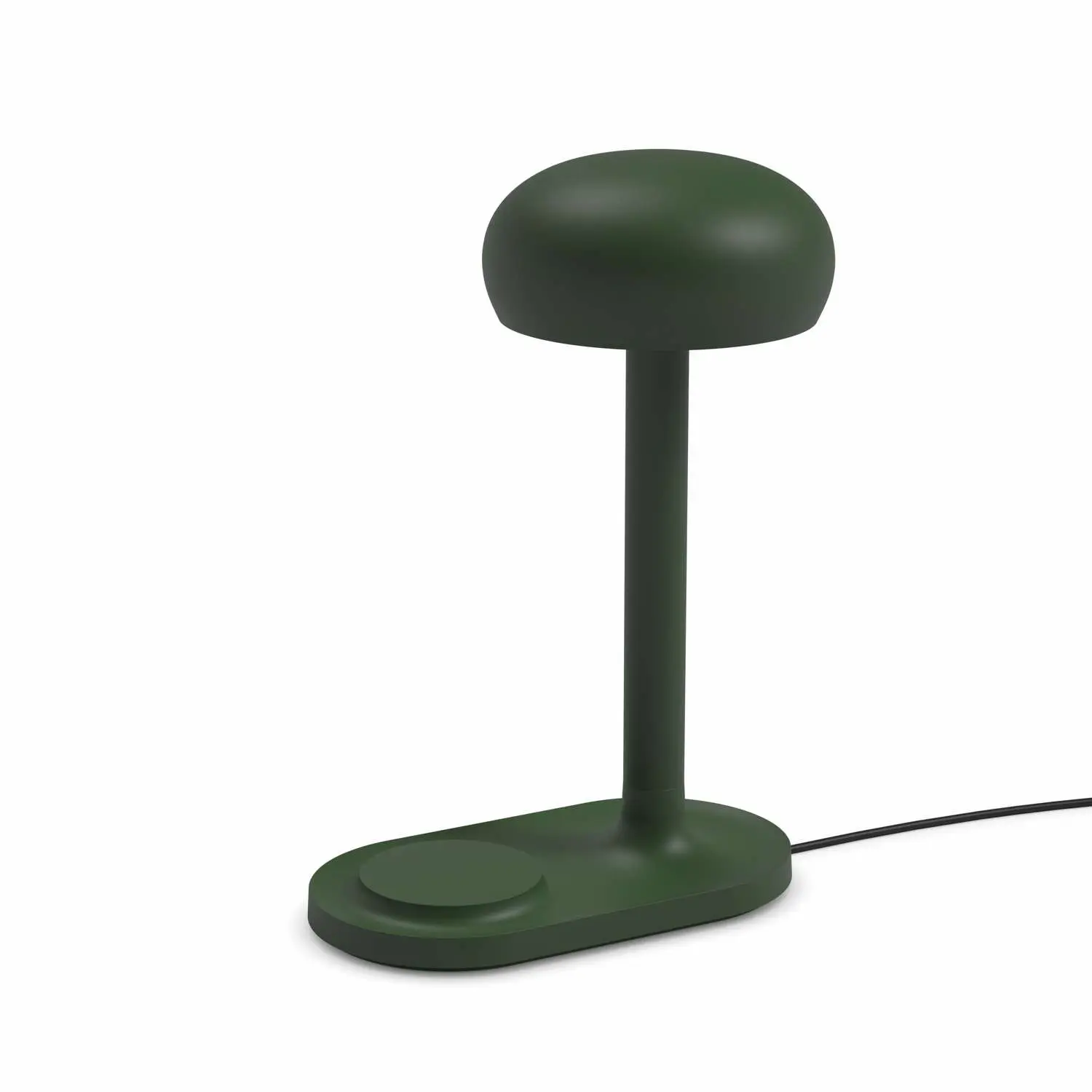 Lampa stołowa z bezprzewodową ładowarką EMENDO zielony - Image 10