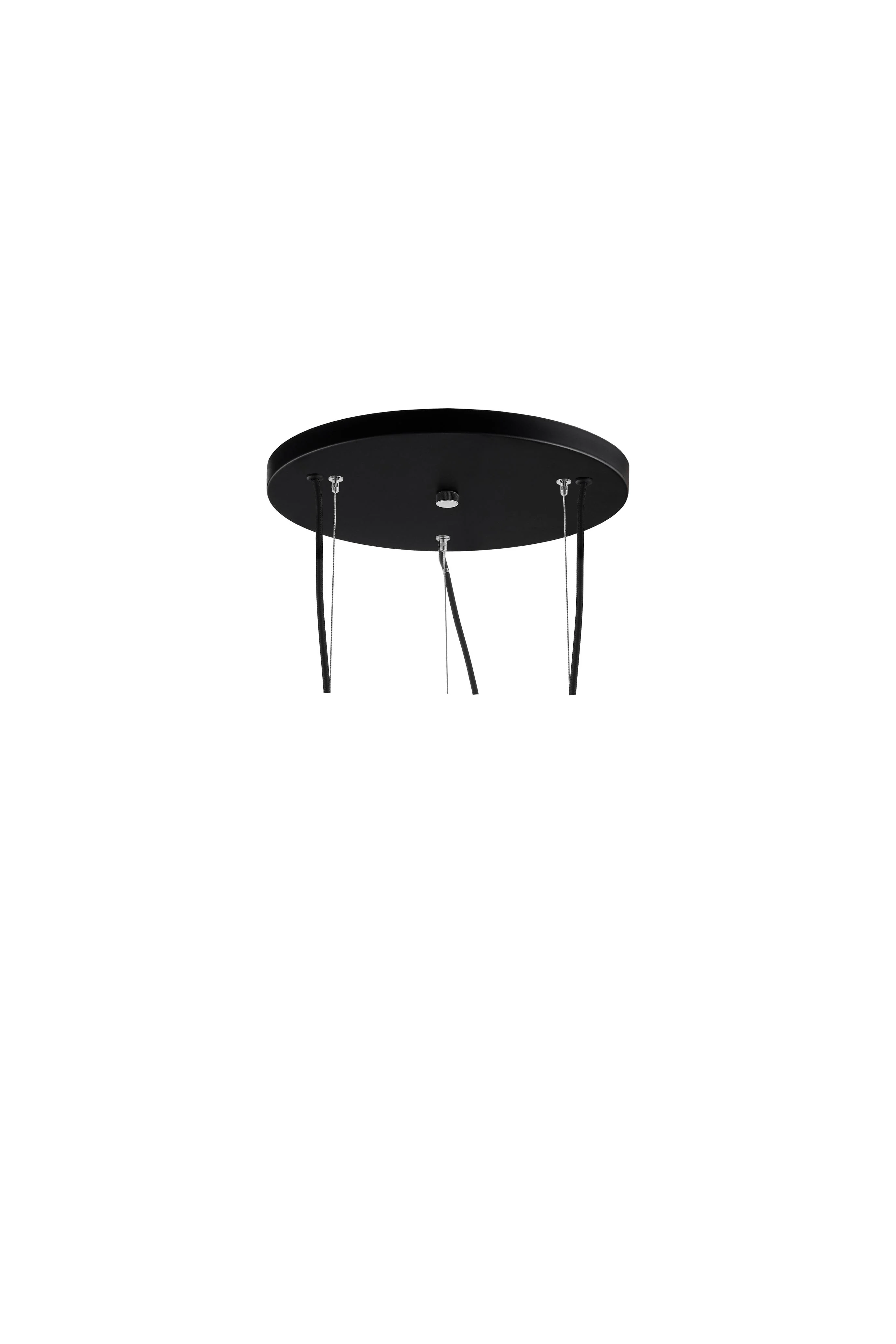 Lampa sufitowa ALUR 2 transparentne szkło z czarnym wykończeniem - Image 7