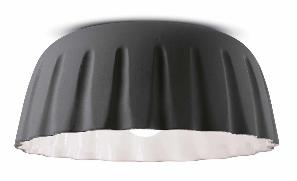 Lampa sufitowa ceramiczna MADAME GRES ciemnoszary - Image 3