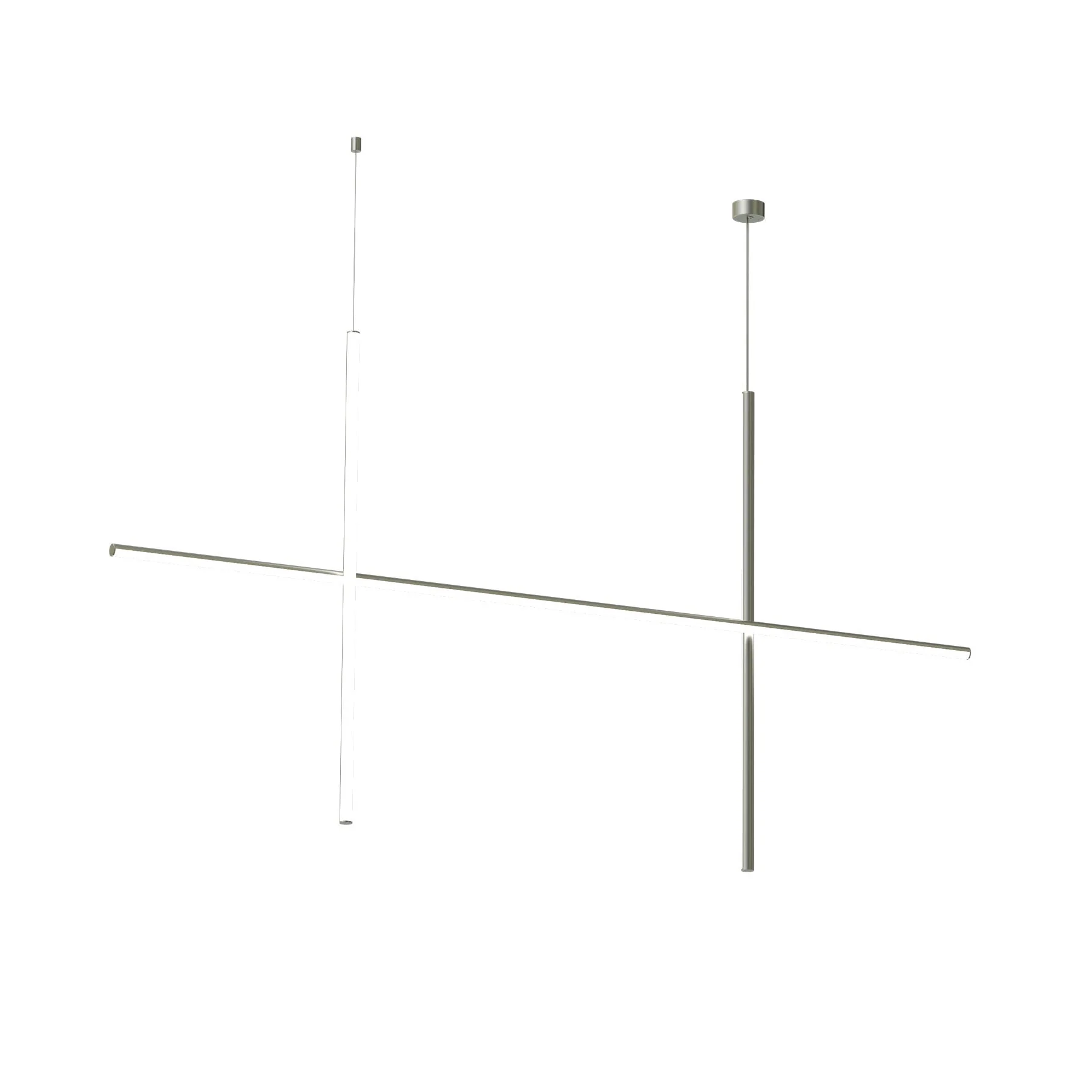 Lampa wisząca COORDINATES 2 CL III srebrny