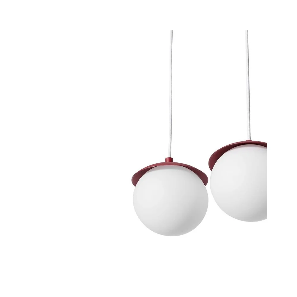 Lampa sufitowa KUUL burgundowy - Image 3