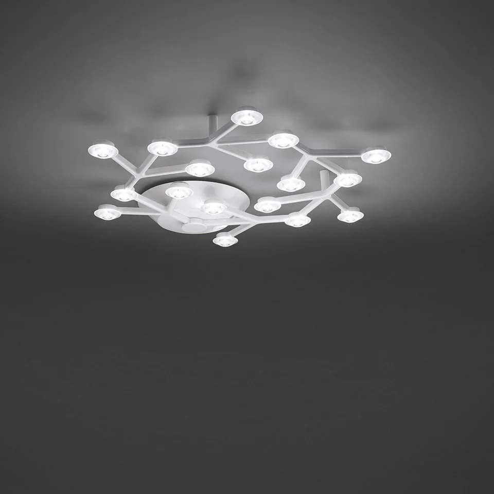 Lampa sufitowa LED NET CIRCLE biały - Image 2