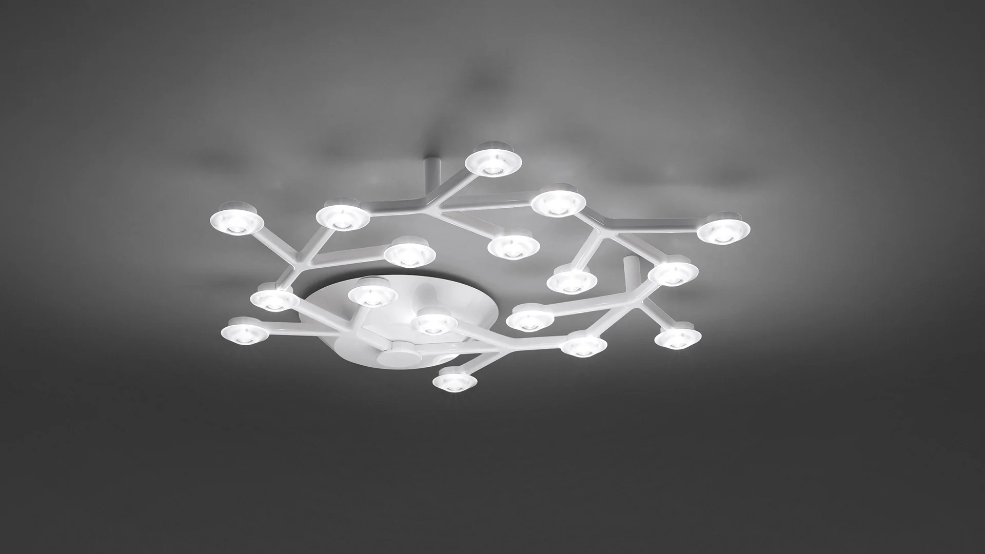 Lampa sufitowa LED NET CIRCLE biały - Image 4