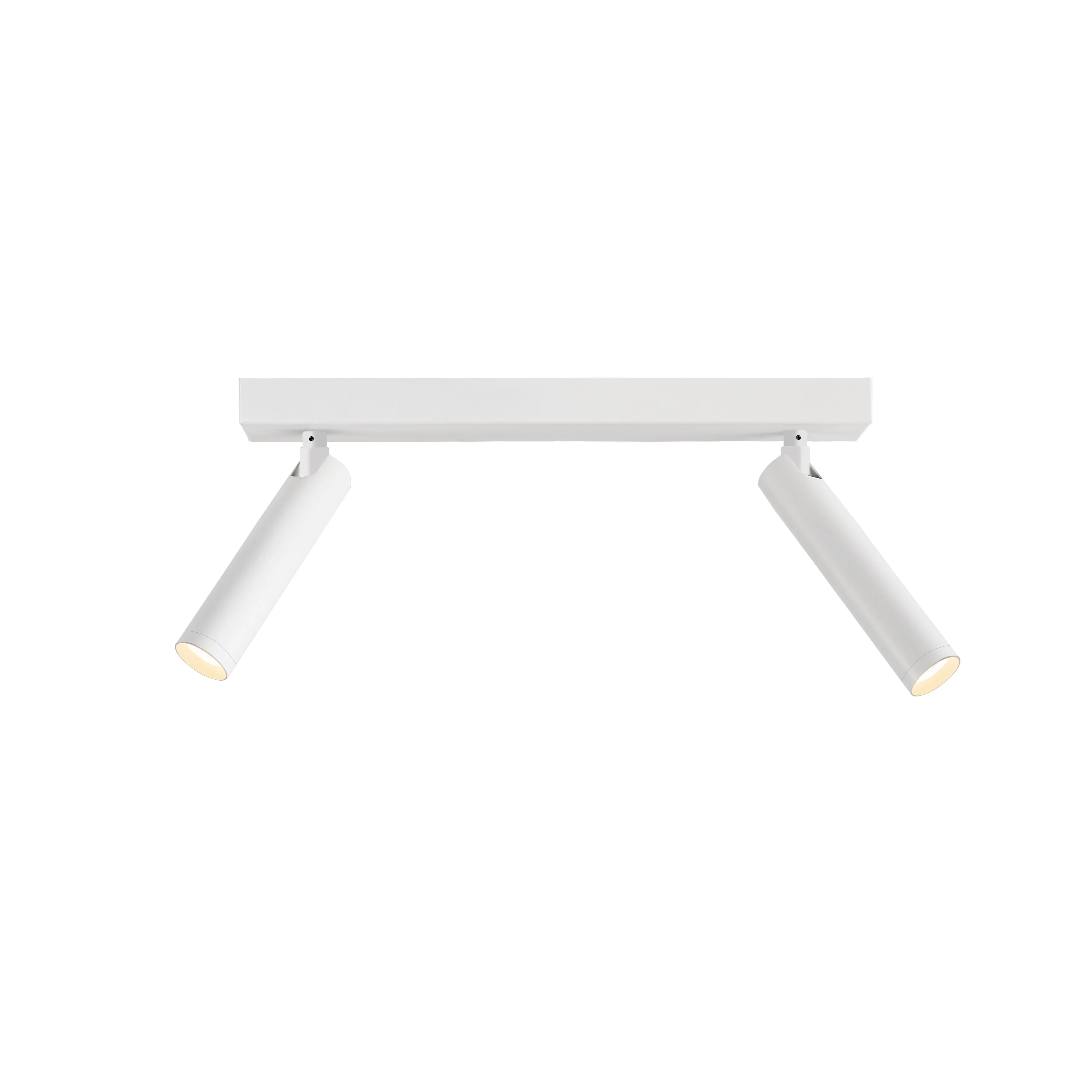 Lampa sufitowa dwupunktowa ROLL 2 biały