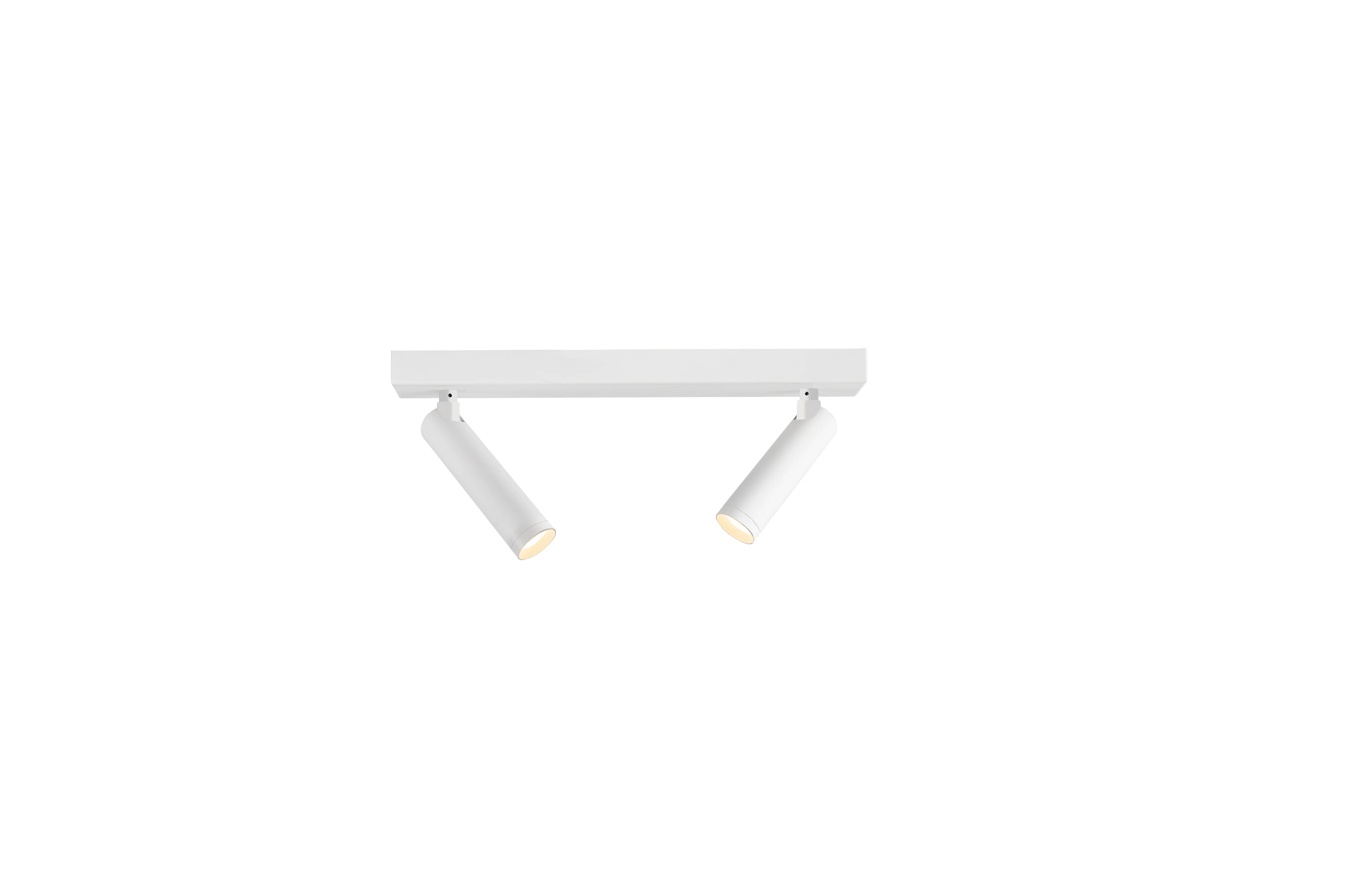 Lampa sufitowa dwupunktowa ROLL 2 biały - Image 3