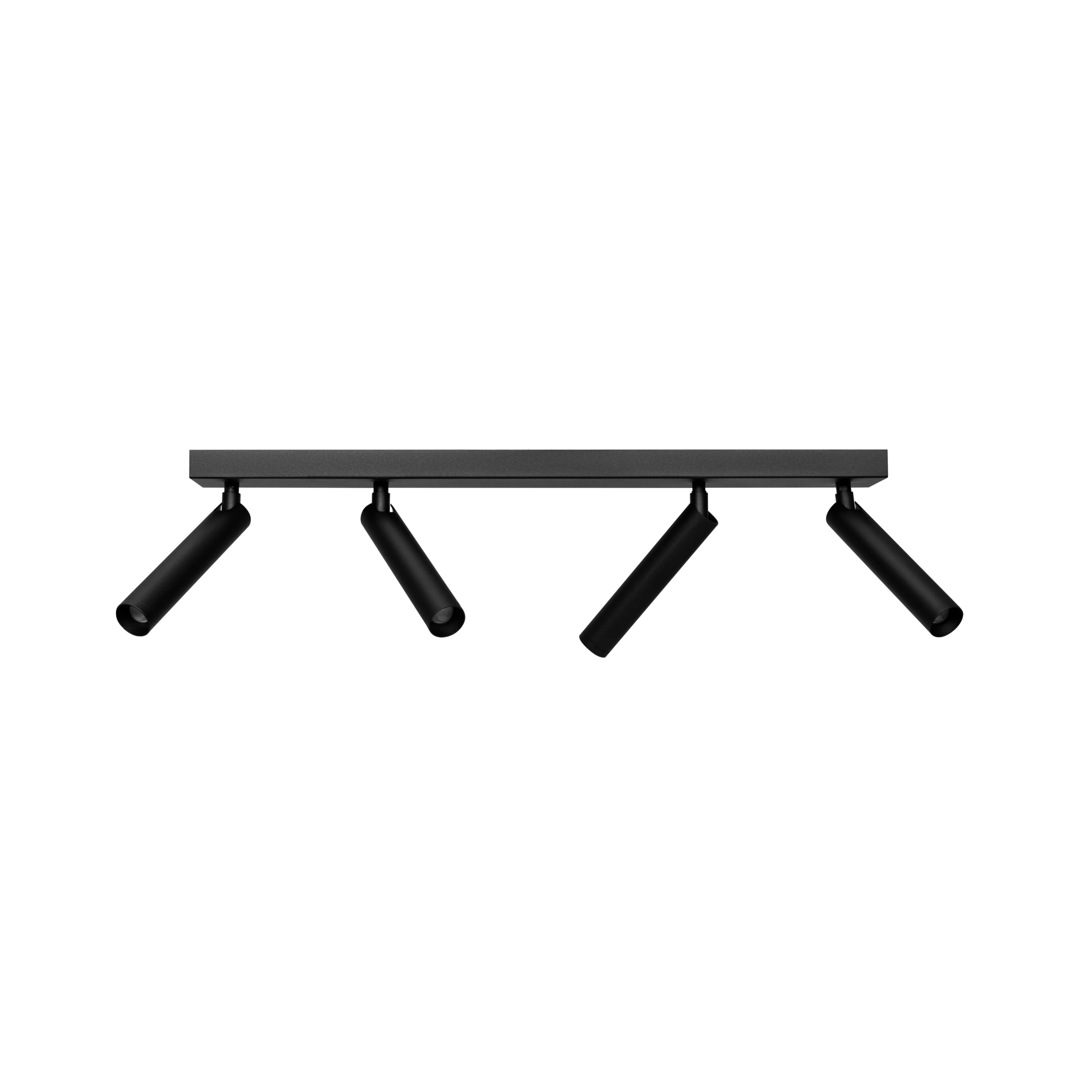 Lampa sufitowa ROLL 4 czarny