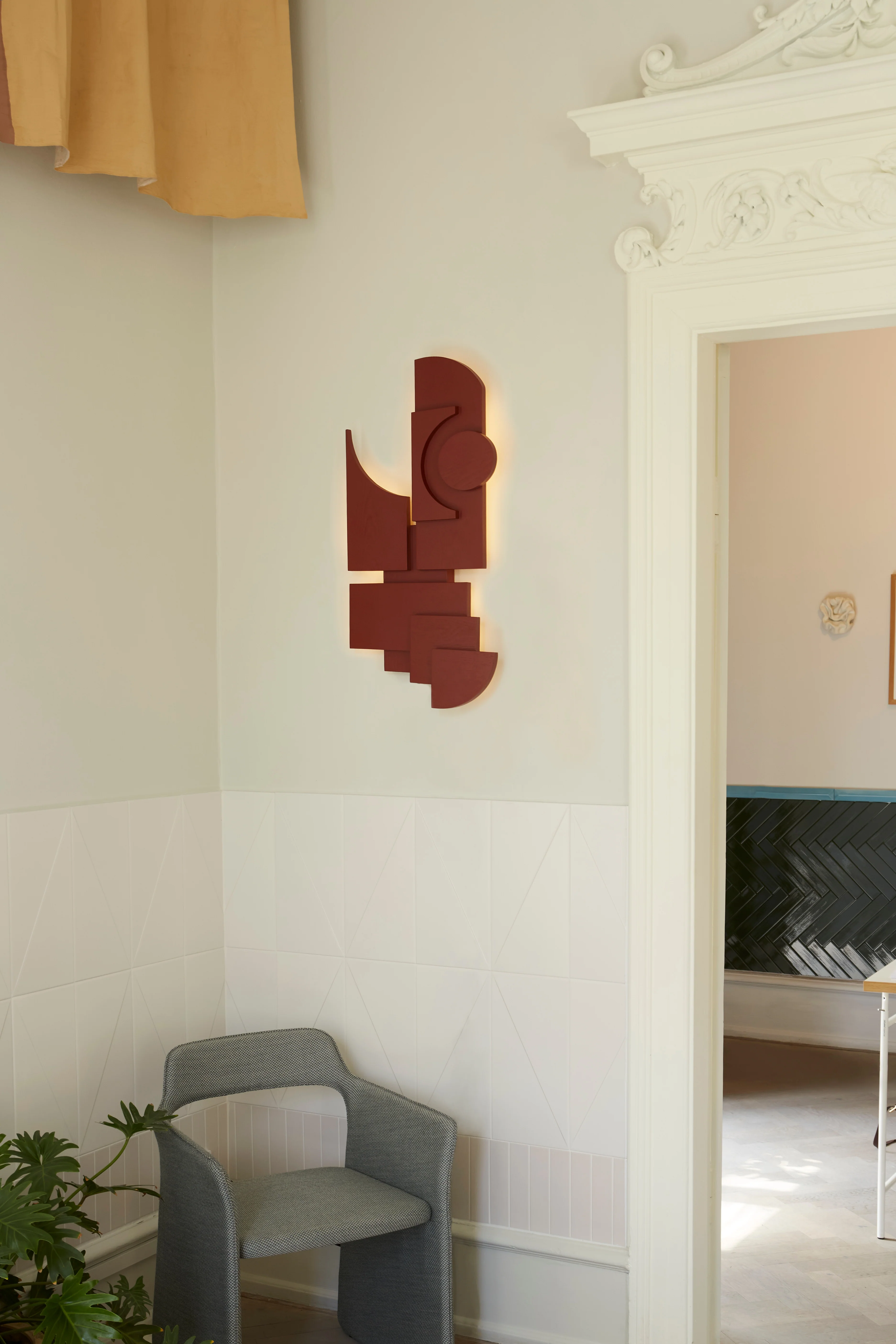 Kinkiet TOTEM DECO czerwony - Image 3
