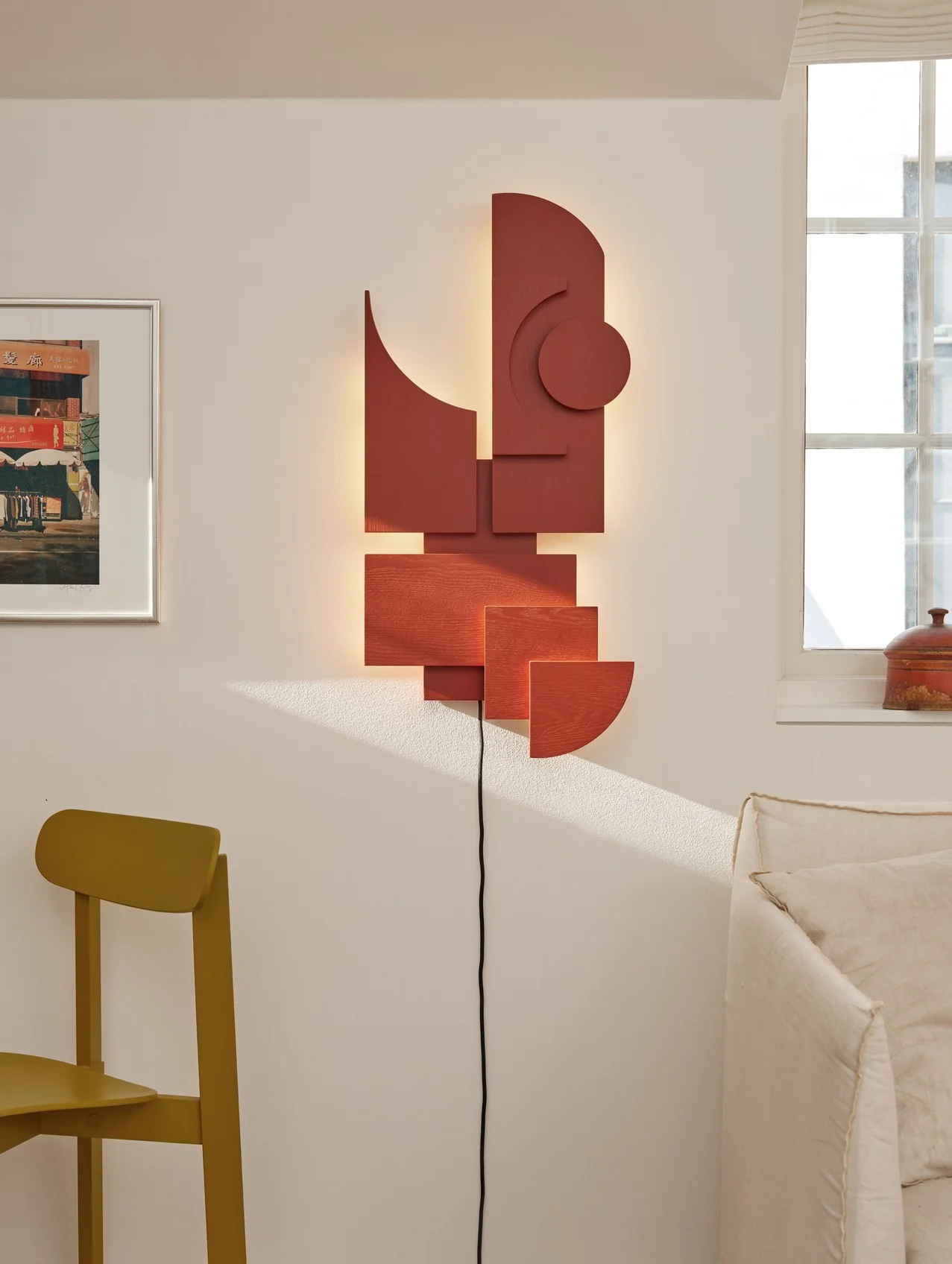 Kinkiet TOTEM DECO czerwony - Image 7