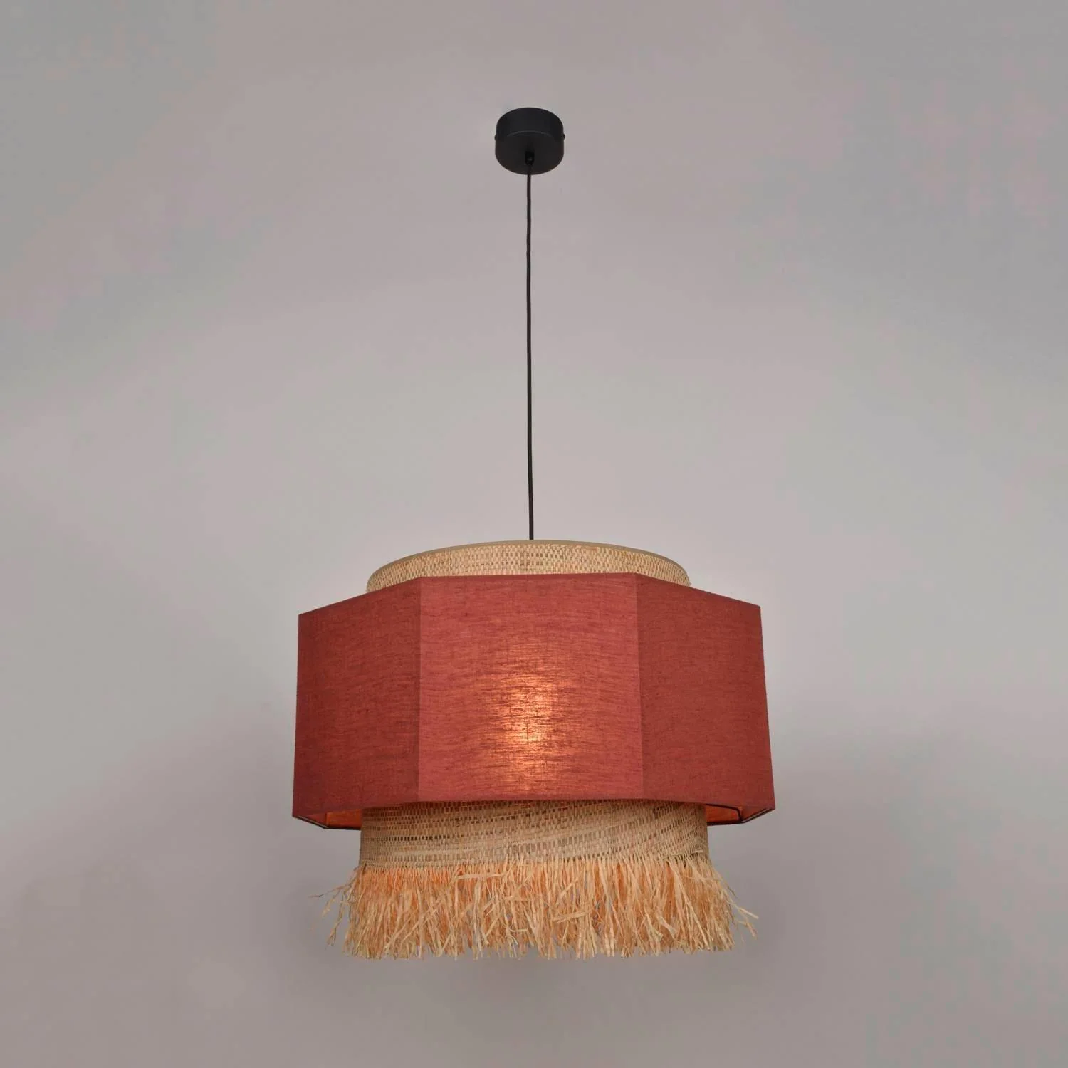 Lampa wisząca MARRAKECH wiśniowy - Image 10
