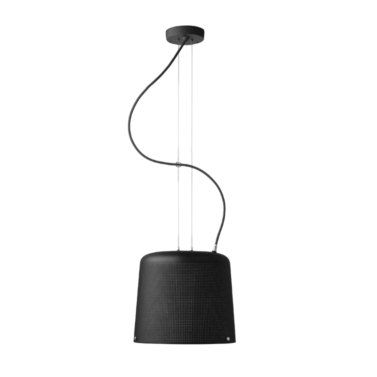 Lampa wisząca 526 czarny metal - Image 7