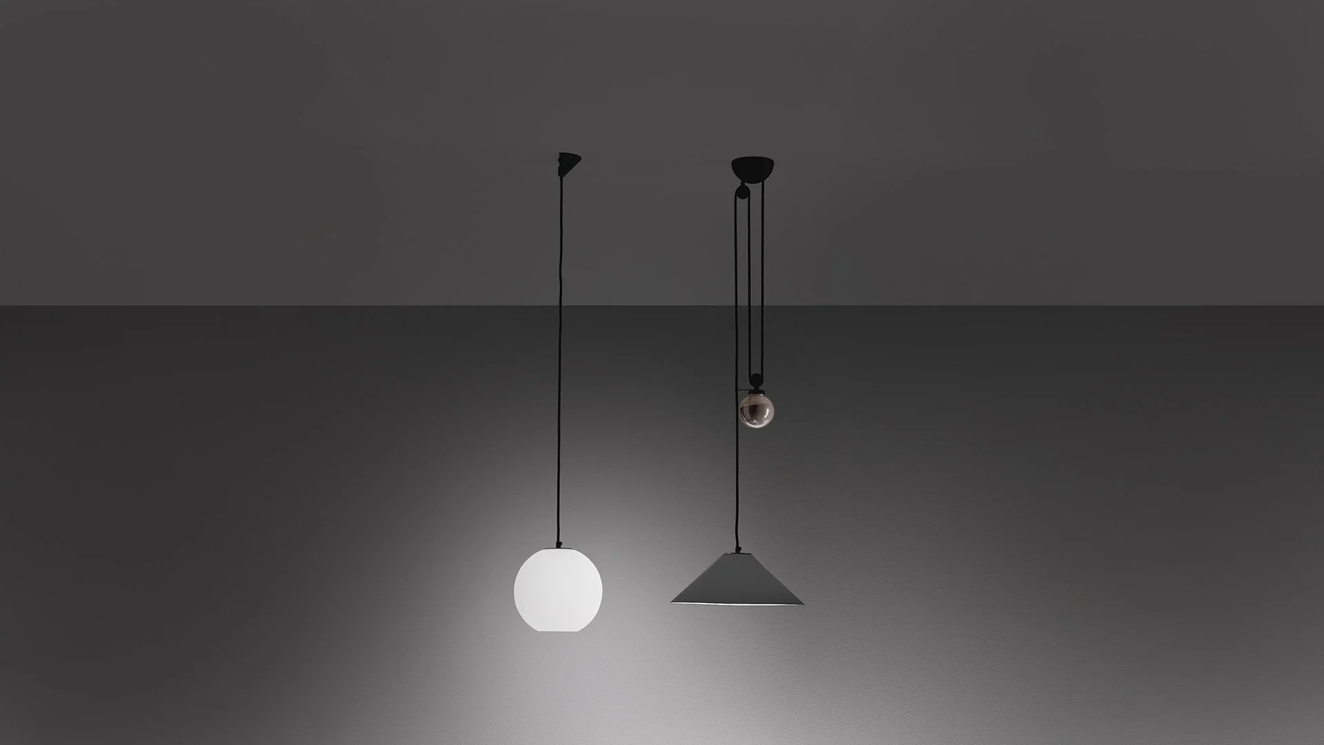 Lampa wisząca AGGREGATO SPHERE biały opal - Image 2