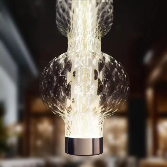 Lampa wisząca ALAMBICCO VERTICAL dmuchane szkło - Image 2