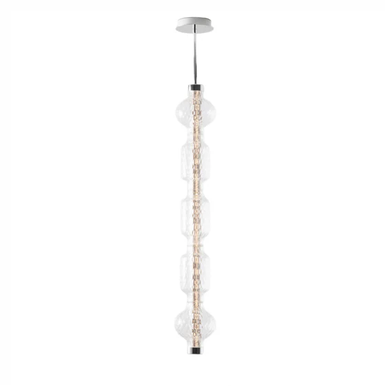 Lampa wisząca ALAMBICCO VERTICAL dmuchane szkło - Image 3