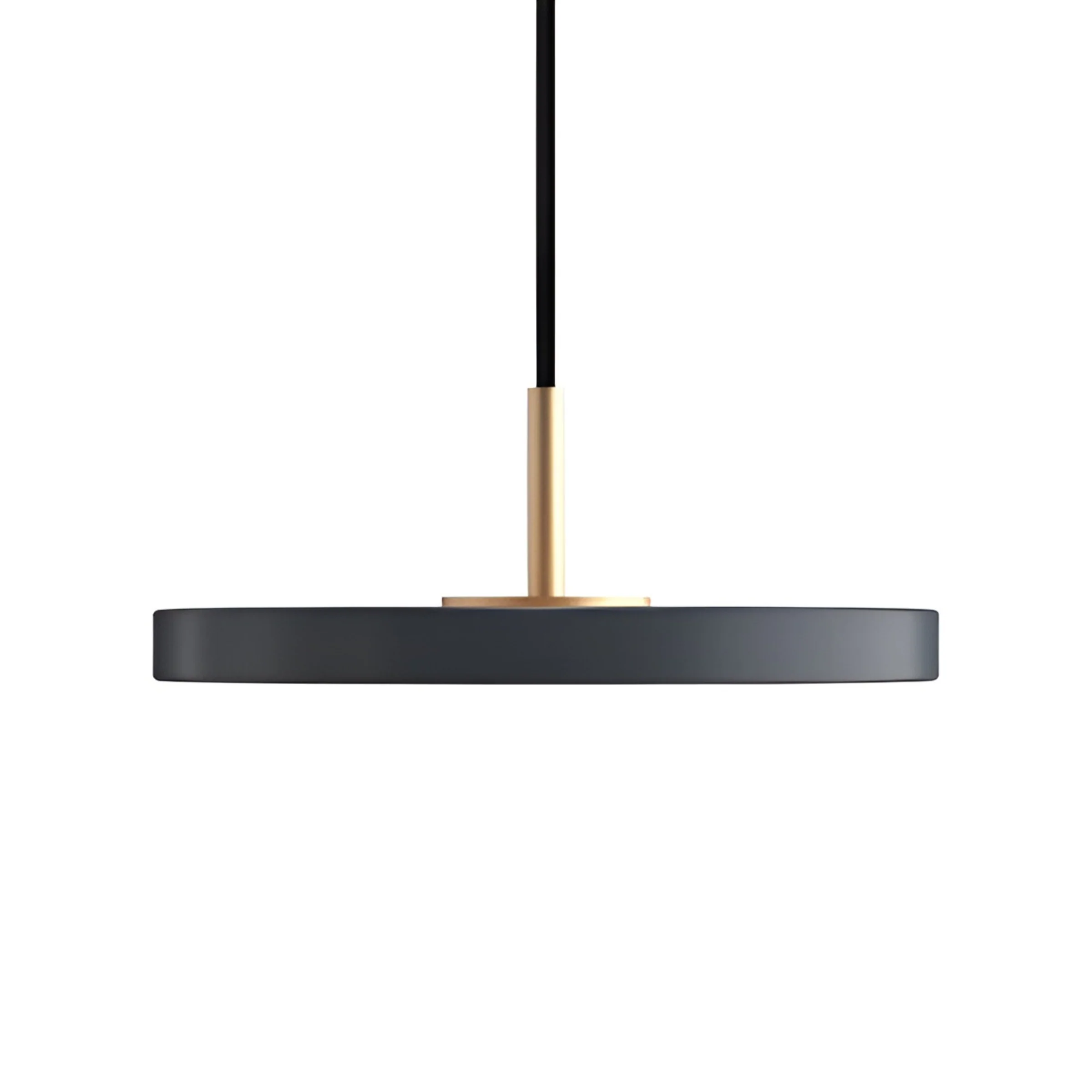 Lampa wisząca ASTERIA MICRO antracytowy ze złotą wstawką - Image 3