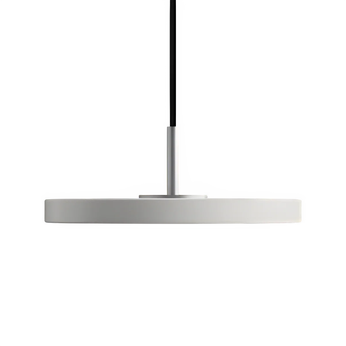 Lampa wisząca ASTERIA MICRO jasnoszary ze srebrną wstawką - Image 3