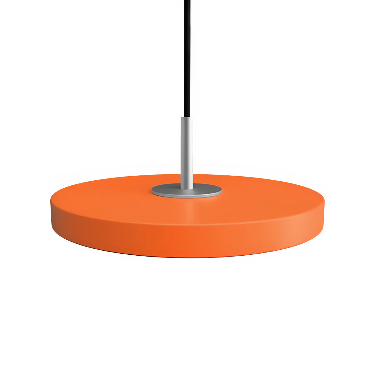 Lampa wisząca ASTERIA MICRO pomarańczowy ze srebrną wstawką