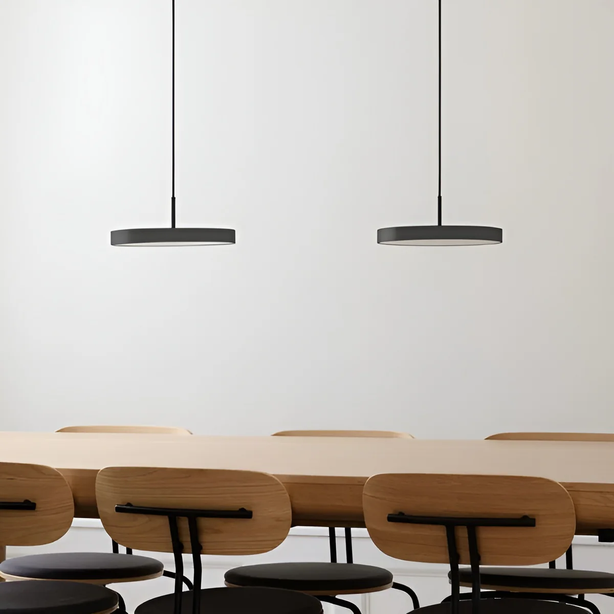 Lampa wisząca ASTERIA PLUS antracytowy z czarną wstawką - Image 2