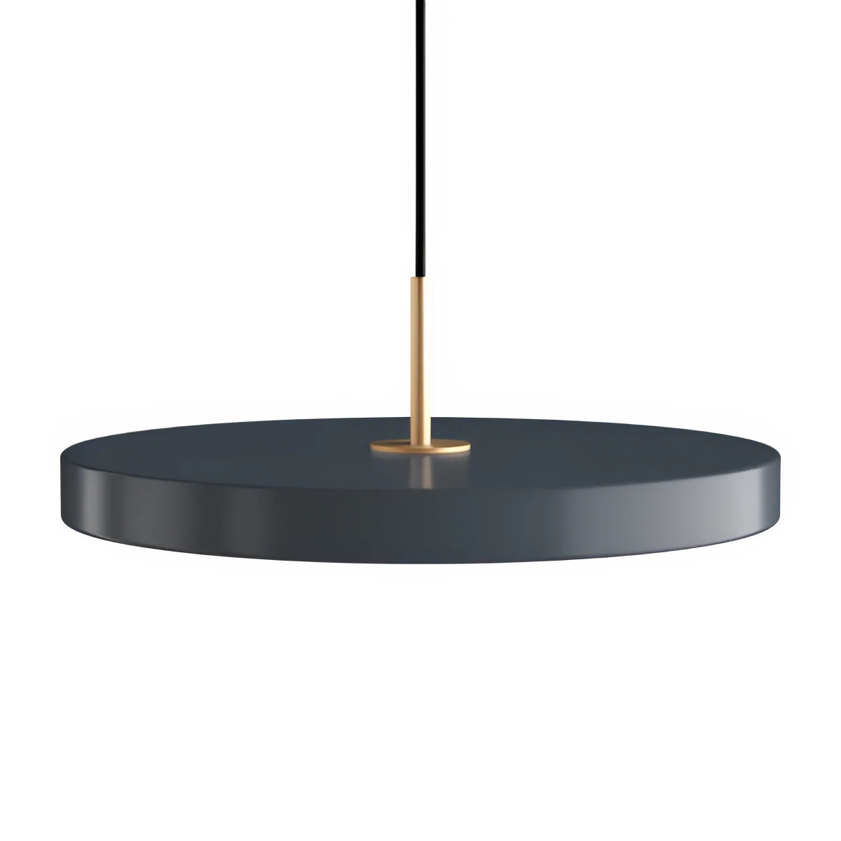 Lampa wisząca ASTERIA PLUS antracytowy ze złotą wstawką - Image 8