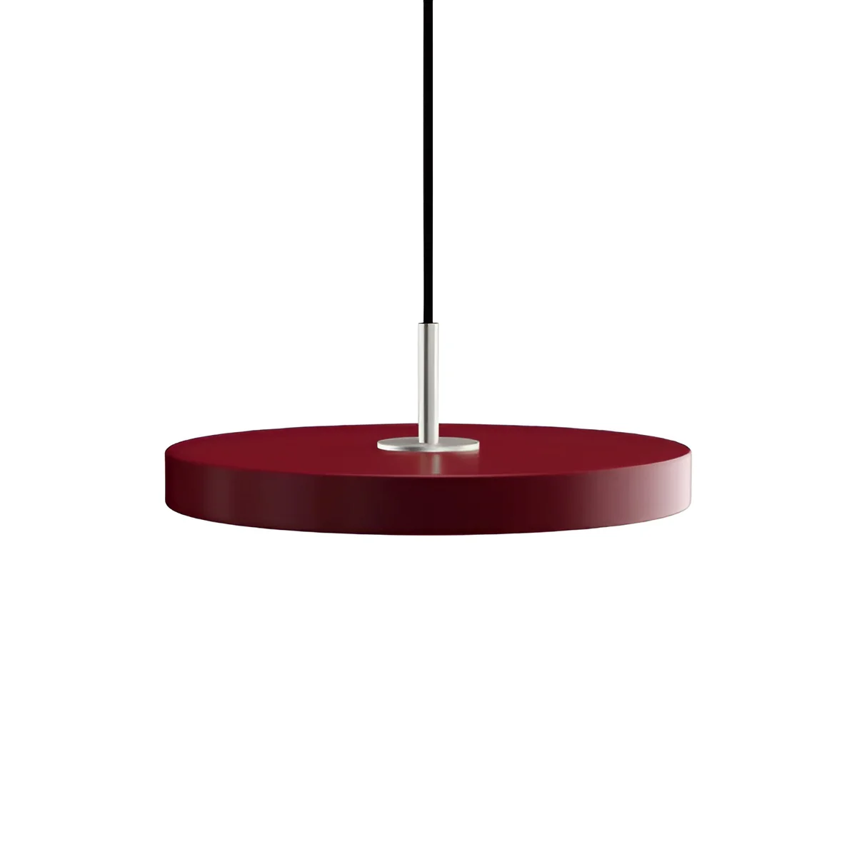 Lampa wisząca ASTERIA PLUS bordowy ze srebrną wstawką - Image 4