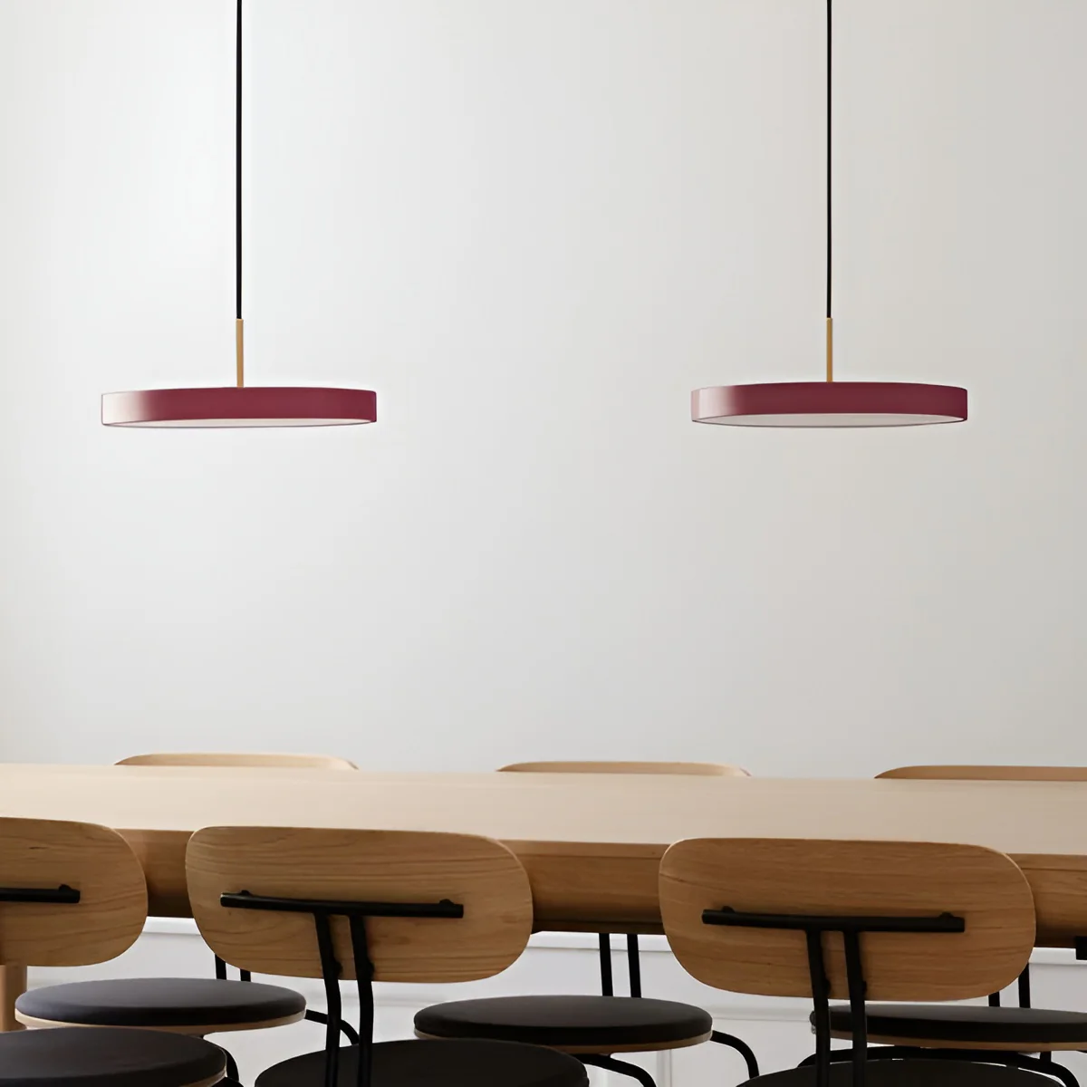 Lampa wisząca ASTERIA PLUS bordowy ze złotą wstawką - Image 8