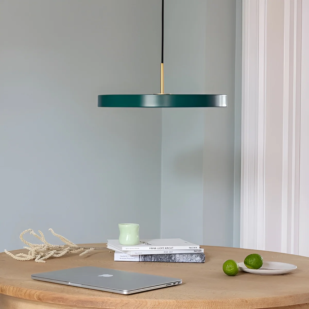 Lampa wisząca ASTERIA PLUS ciemnozielony ze złotą wstawką - Image 10