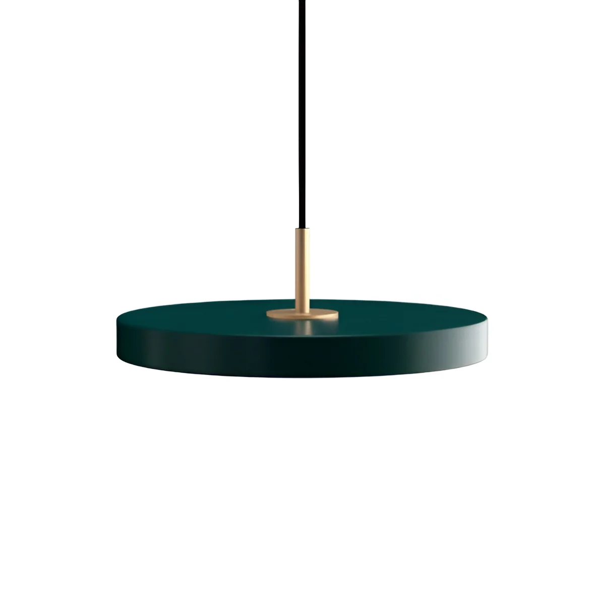 Lampa wisząca ASTERIA PLUS ciemnozielony ze złotą wstawką - Image 11