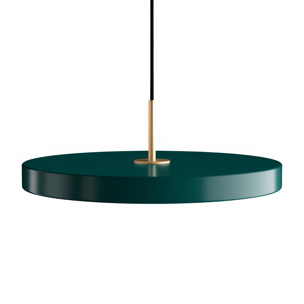 Lampa wisząca ASTERIA PLUS ciemnozielony ze złotą wstawką - Image 12