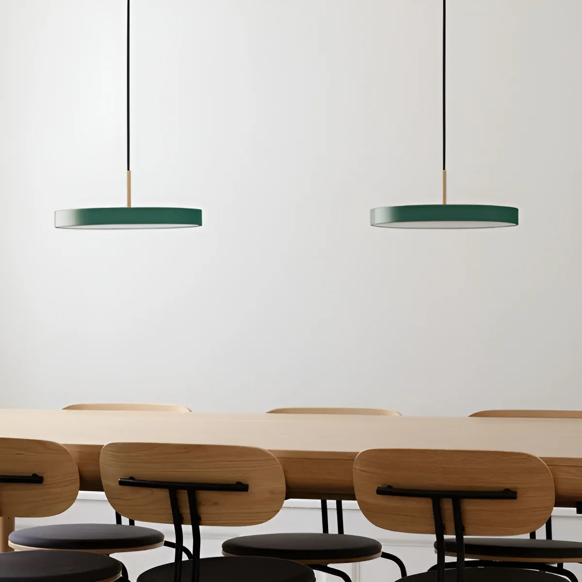 Lampa wisząca ASTERIA PLUS ciemnozielony ze złotą wstawką - Image 8