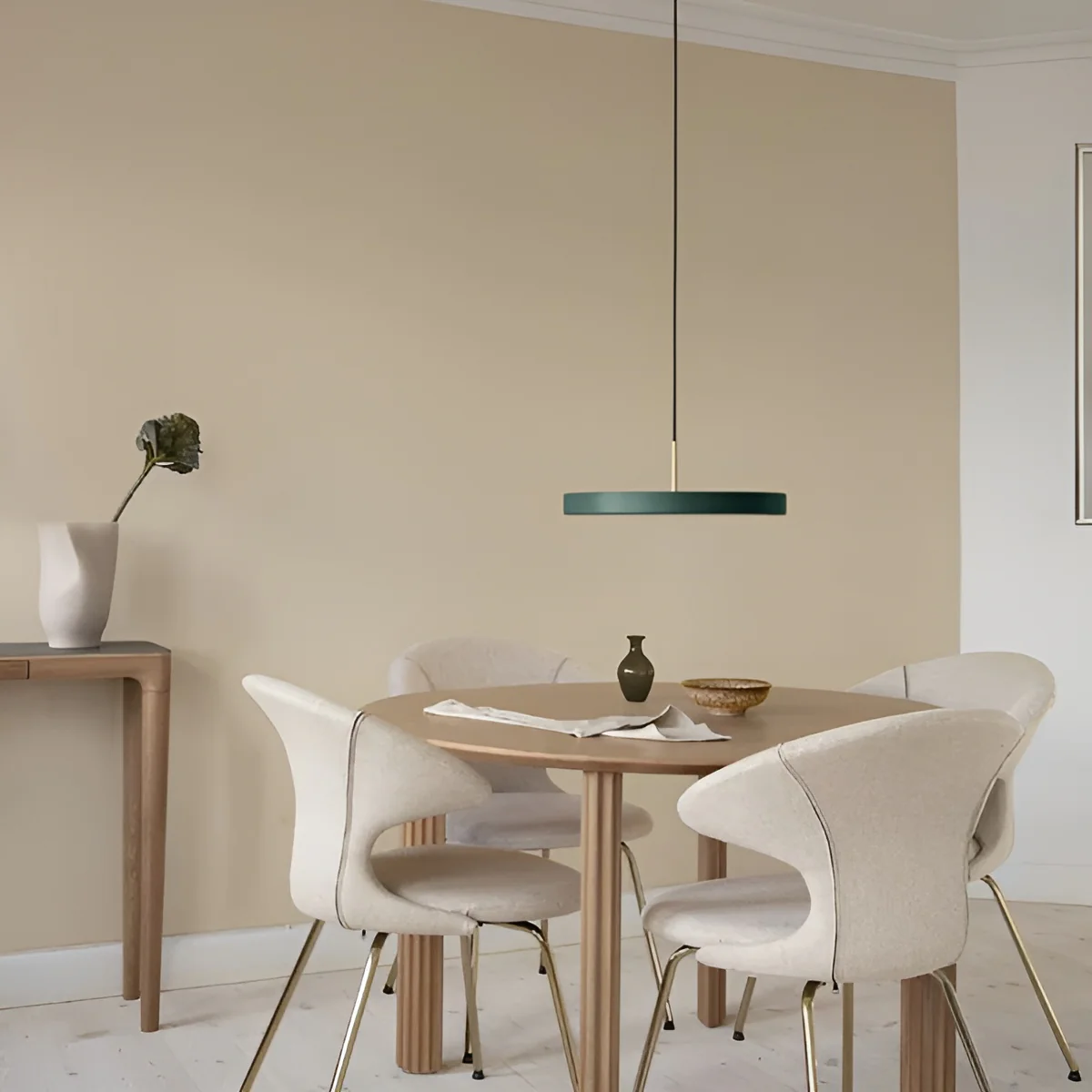 Lampa wisząca ASTERIA PLUS ciemnozielony ze złotą wstawką - Image 9