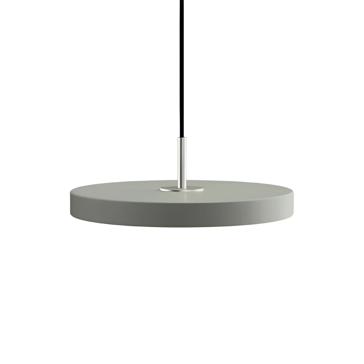 Lampa wisząca ASTERIA PLUS oliwkowy ze srebrną wstawką - Image 5