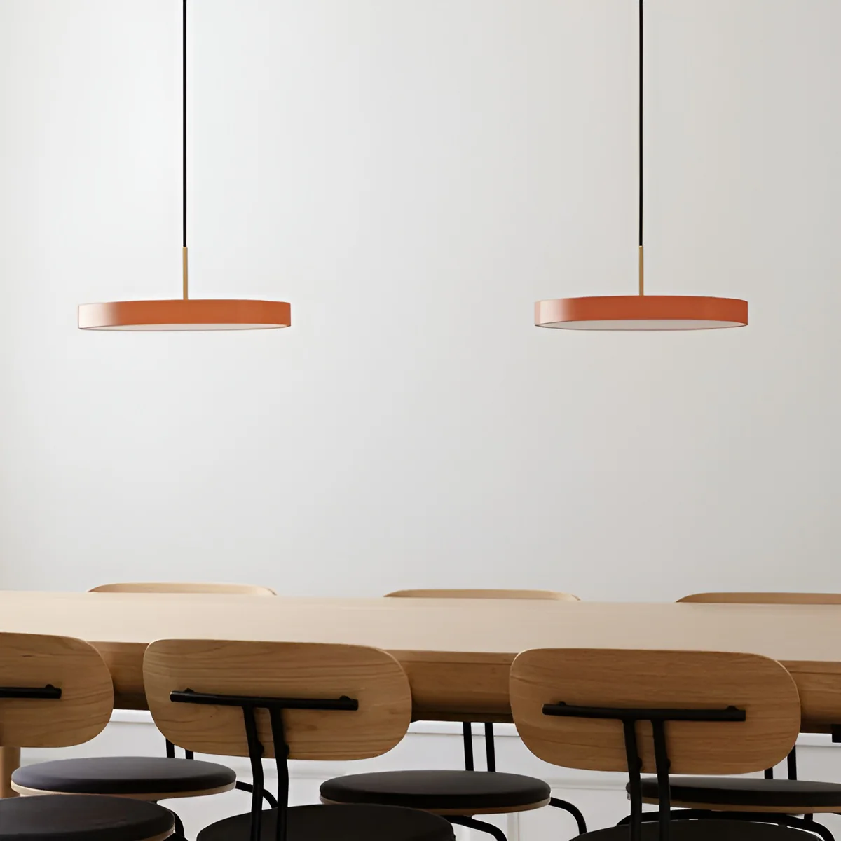 Lampa wisząca ASTERIA PLUS pomarańczowy ze złotą wstawką - Image 6