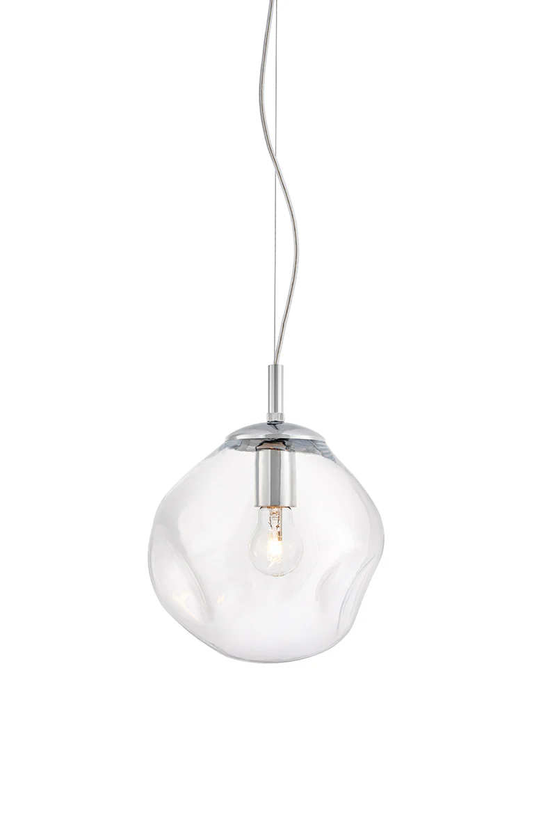 Lampa wisząca AVIA transparentny ze srebrnym wykończeniem - Image 11
