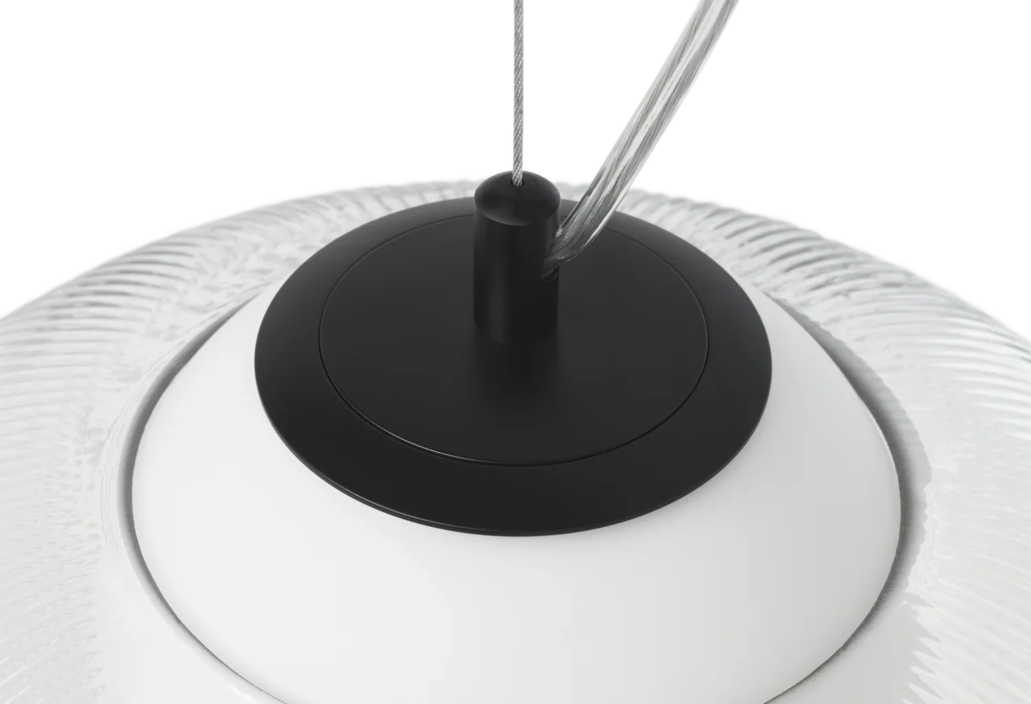 Lampa wisząca AYLA ryflowane szkło - Image 3