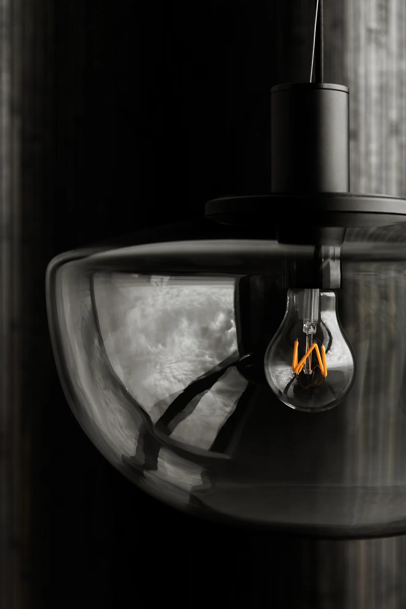 Lampa wisząca BANK szkło opalowe - Image 8